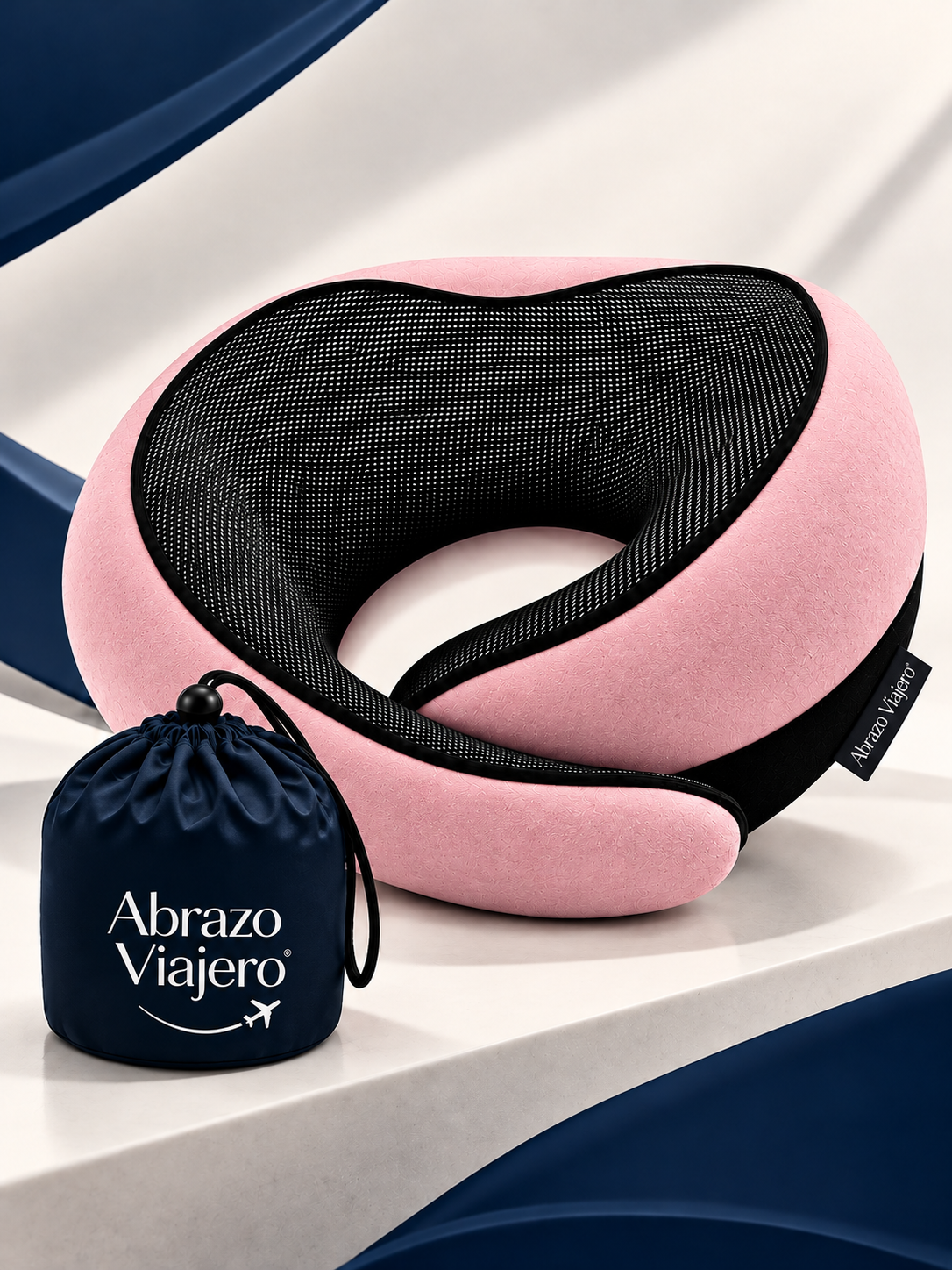 Abrazo Viajero™ — Tu Almohada de Viaje