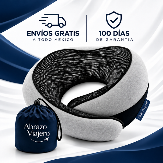 Abrazo Viajero™ Tu Almohada de Viaje